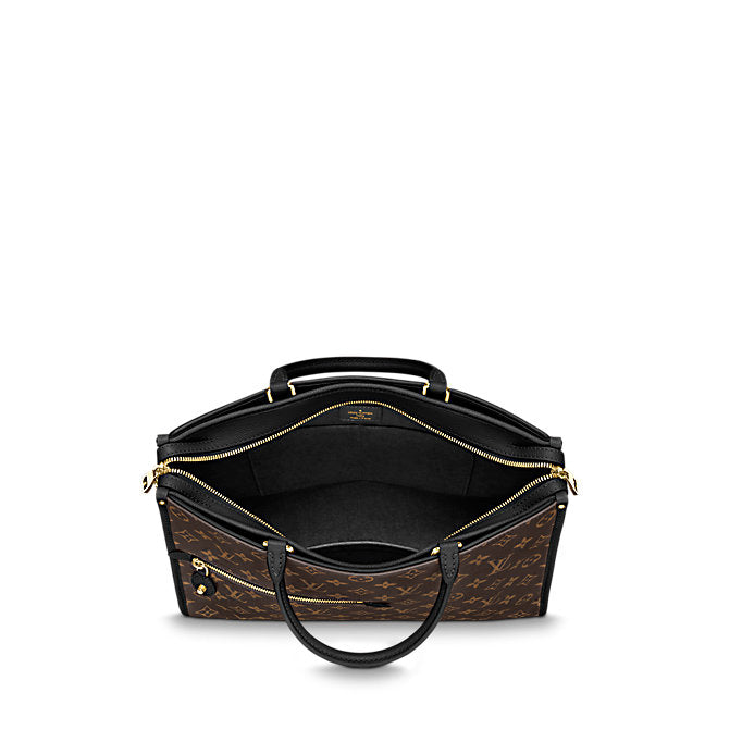 Louis Vuitton Monogram Canvas POPINCOURT MM Noir Black