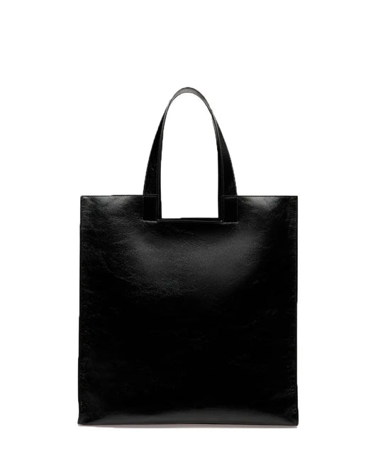 Easy Tote In Black Leather Bag Bolsaz