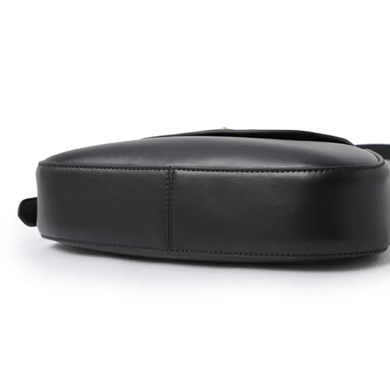 Prada Pattina Leather Black Bag Shoulder 2Way