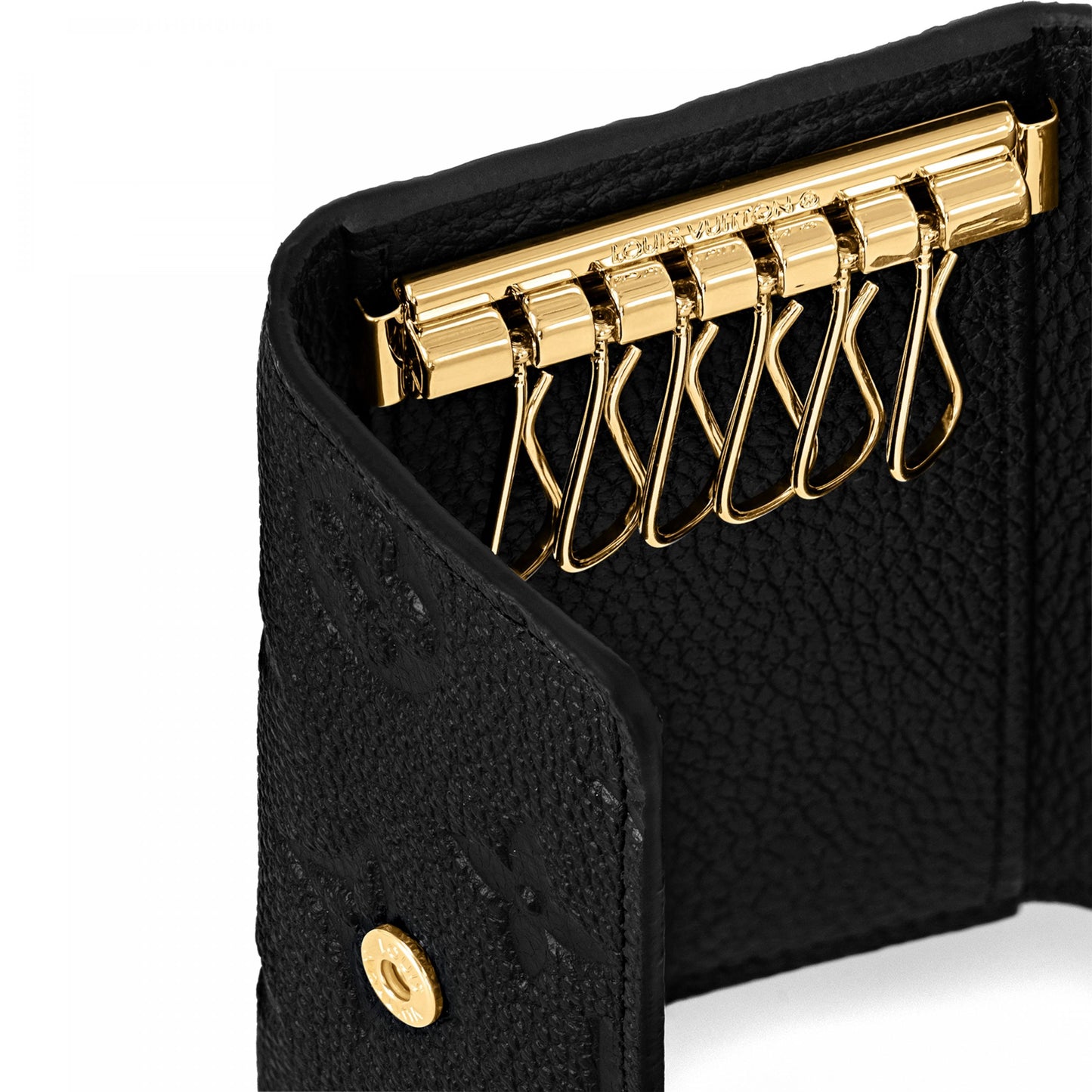 Louis Vuitton 6 Key Holder Black