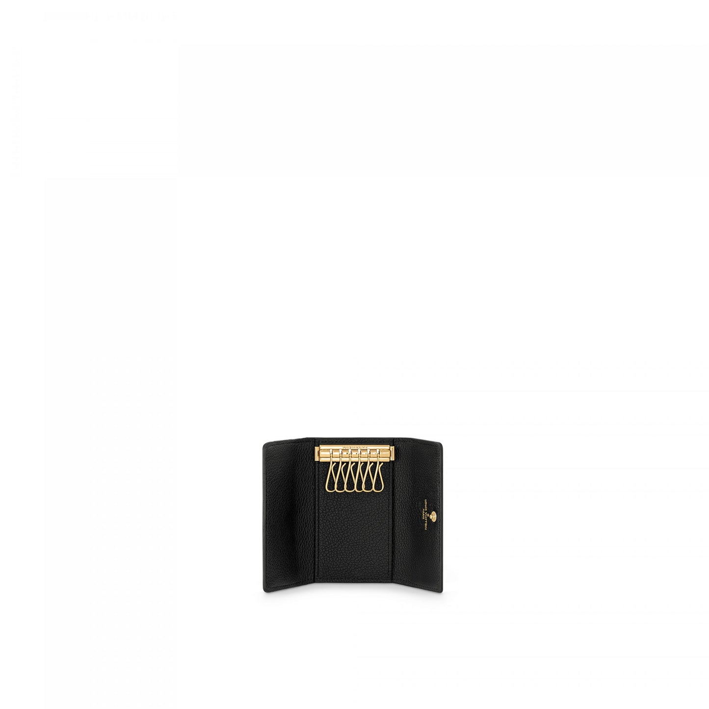 Louis Vuitton 6 Key Holder Black