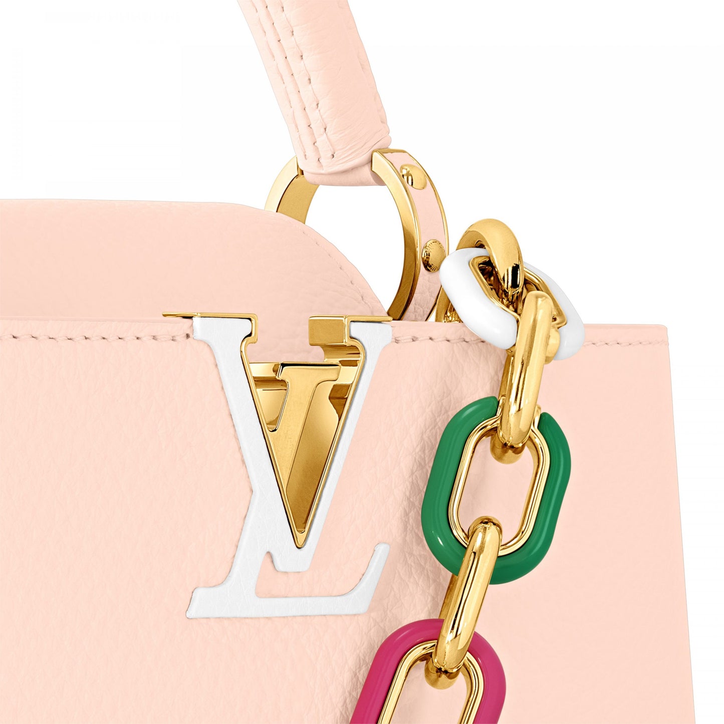 Jasmine Pink Louis Vuitton Capucines BB