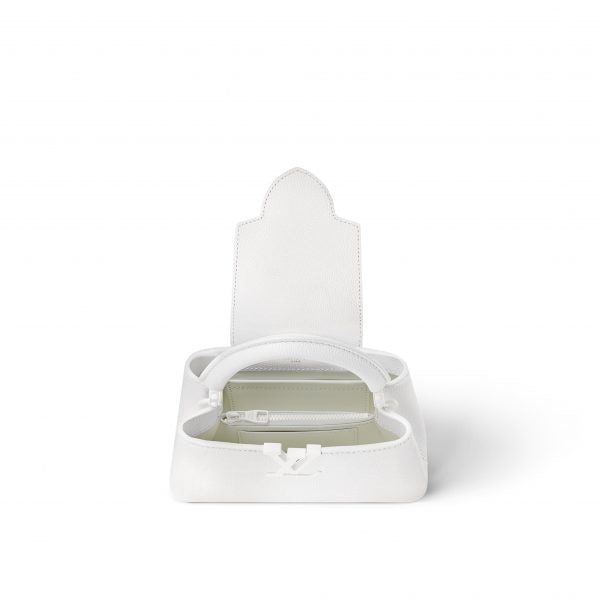 Louis Vuitton M23956 Capucines Mini Optic White
