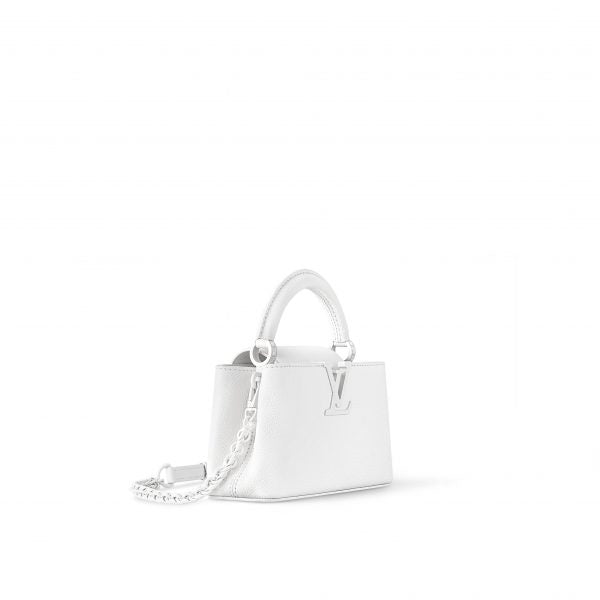 Louis Vuitton M23956 Capucines Mini Optic White