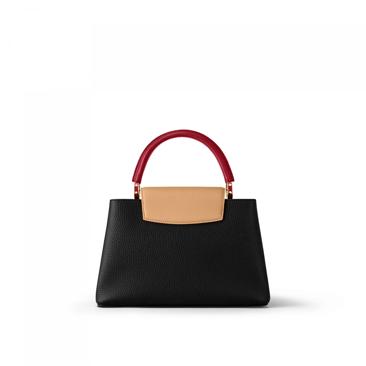 Luxury Louis Vuitton Capucines MM Bag Noir Rubis