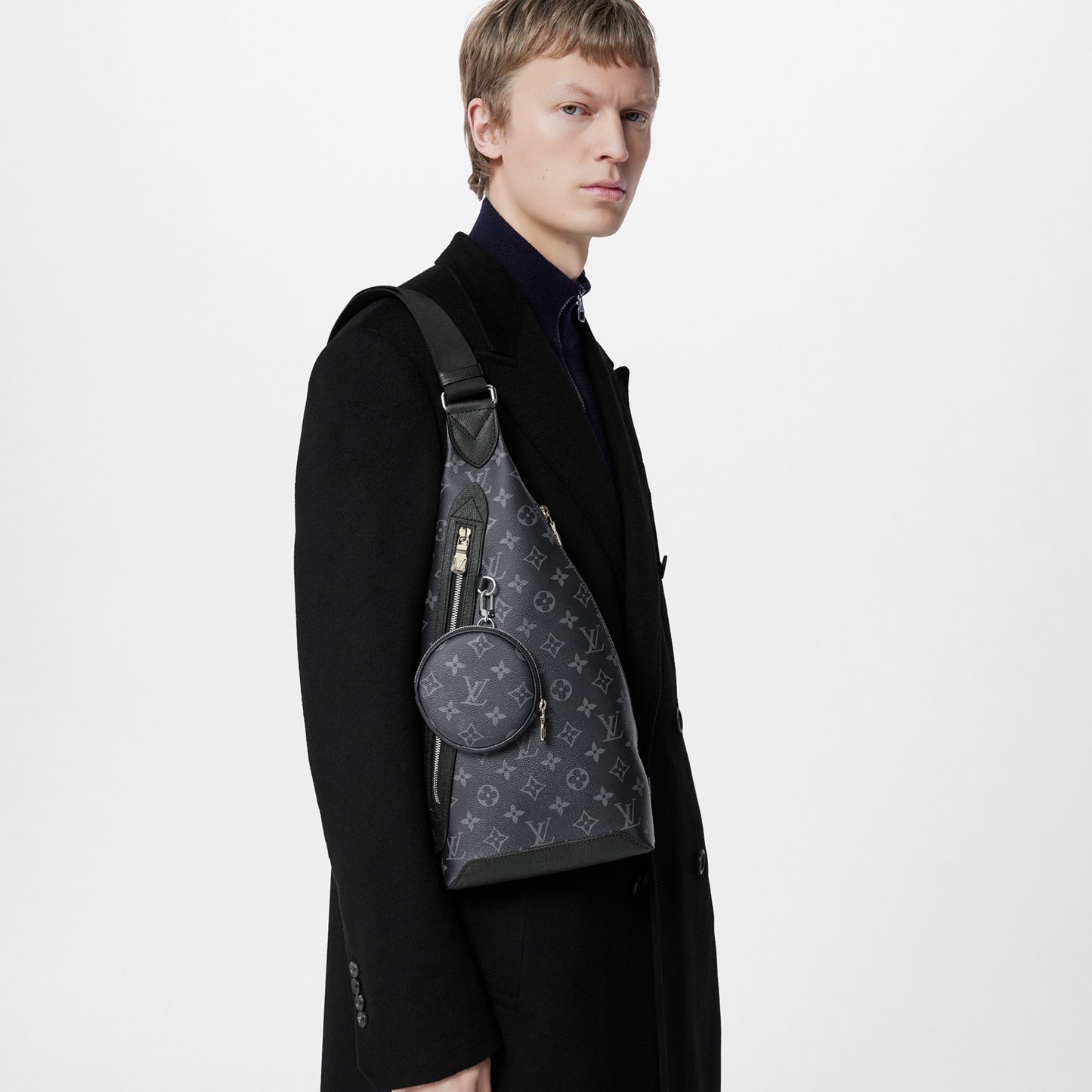 Louis Vuitton Monogram Eclipse Duo Slingbag