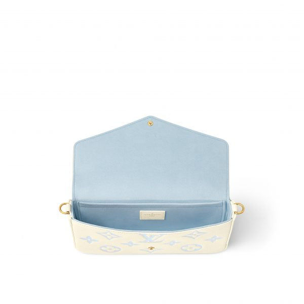 Louis Vuitton Candy Blue Félicie Pochette