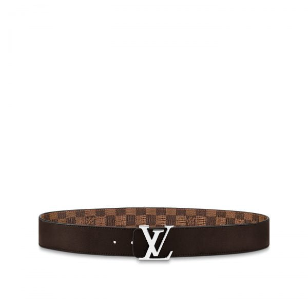 Brown LV Initiales 40mm Reversible Belt