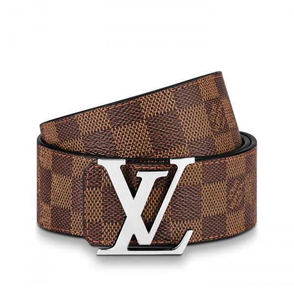 Brown LV Initiales 40mm Reversible Belt