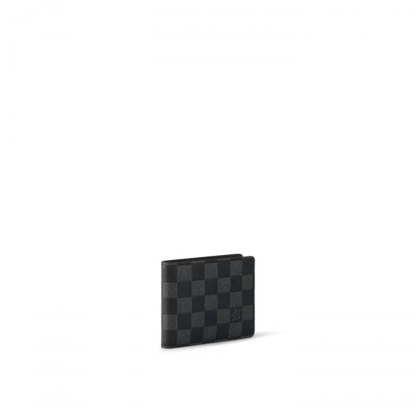 Louis Vuitton N60186 Multiple Wallet Damier Infini Leather