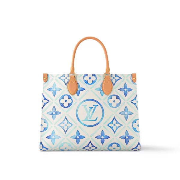 Louis Vuitton Lagoon Blue OnTheGo MM