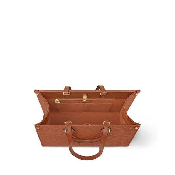 Louis Vuitton OnTheGo MM Cognac Brown