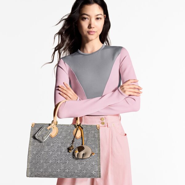Louis Vuitton OnTheGo MM Washed Gray