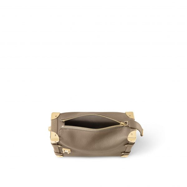Louis Vuitton Side Trunk MM Taupe Handbag