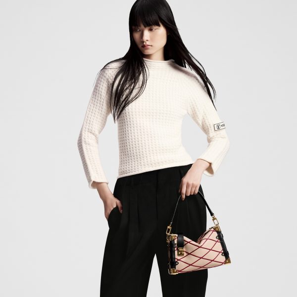 Louis Vuitton Side Trunk Malletage Handbag