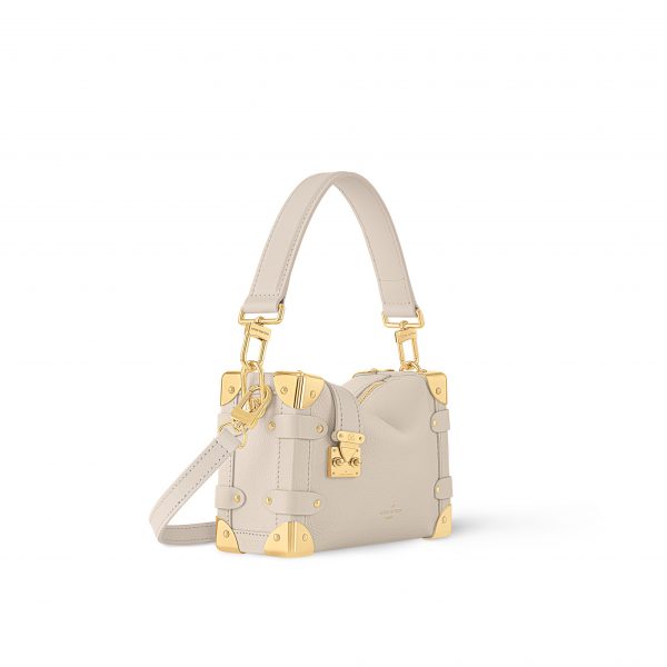 Chalk Louis Vuitton Trunk PM Bag