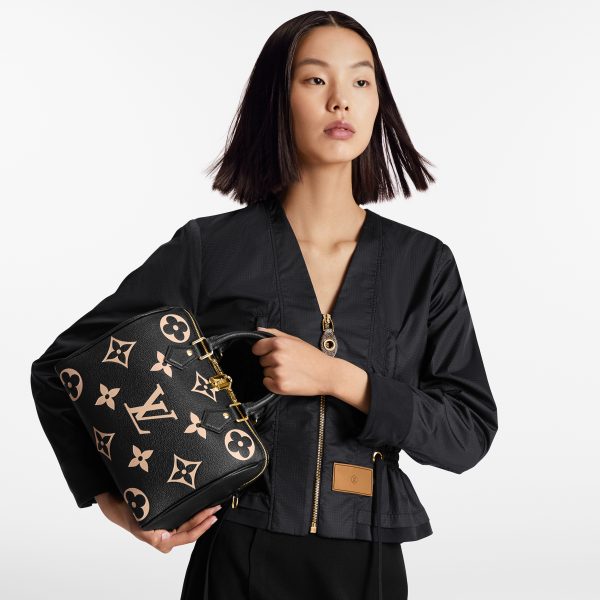 Louis Vuitton Speedy 25 Bicolor Monogram Empreinte