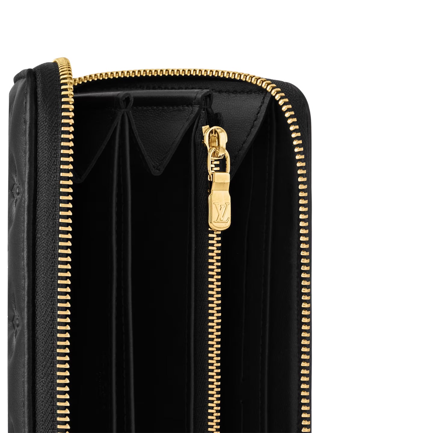 Louis Vuitton Black Zippy Wallet