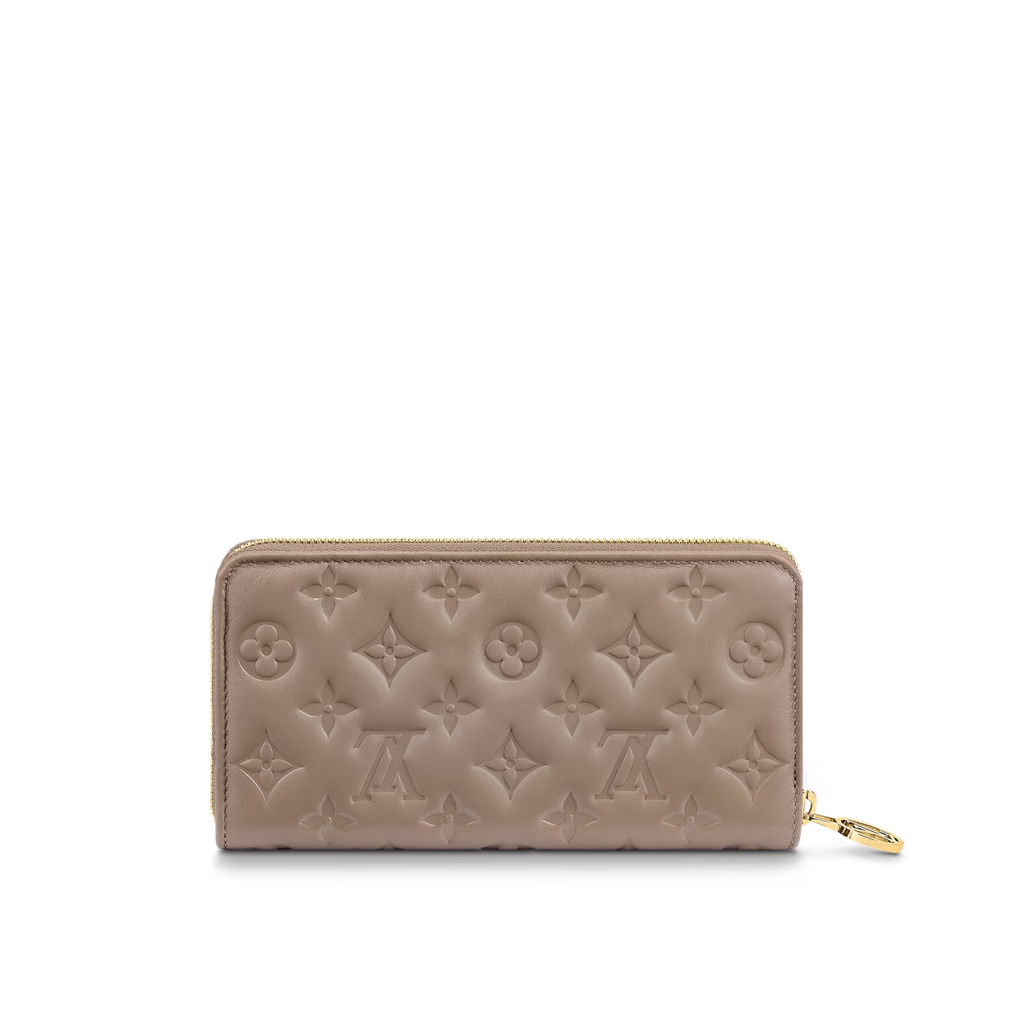 Louis Vuitton Taupe Zippy Wallet