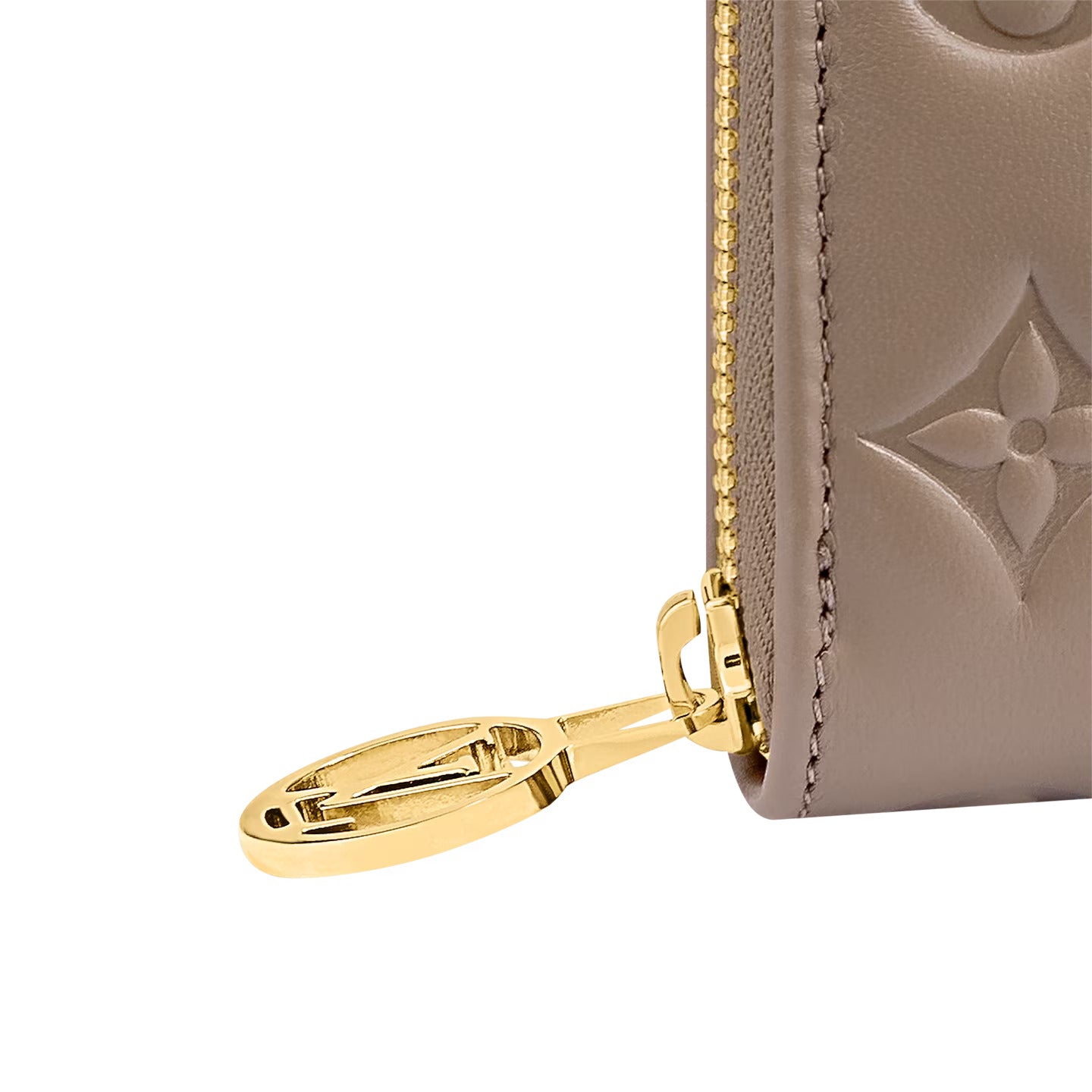 Louis Vuitton Taupe Zippy Wallet