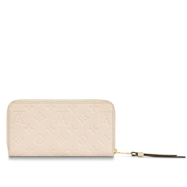 Louis Vuitton Cream Zippy Wallet M82212