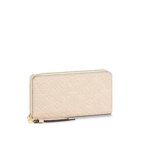 Louis Vuitton Cream Zippy Wallet M82212