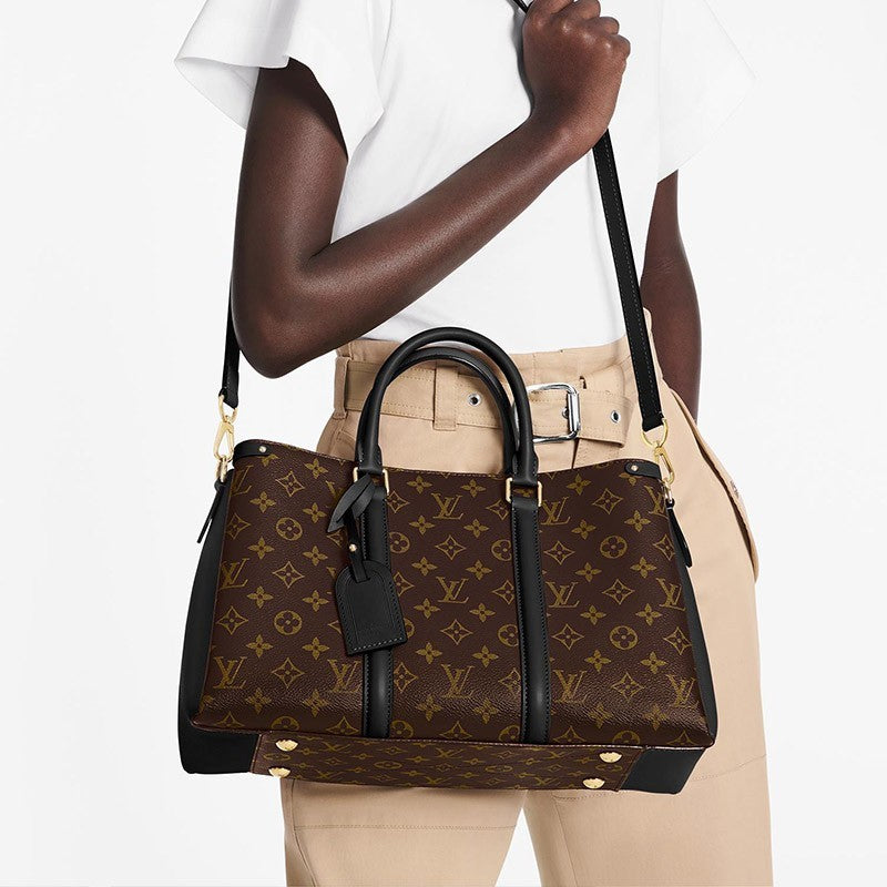 Luxury Louis Vuitton Soufflot MM Bag
