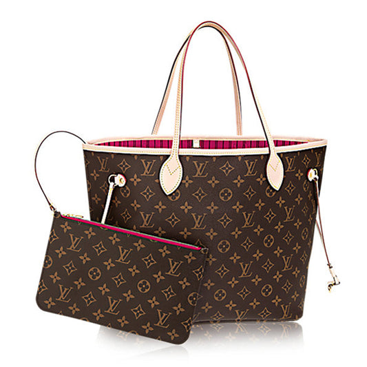 Louis Vuitton Neverfull MM Shoulder Bag