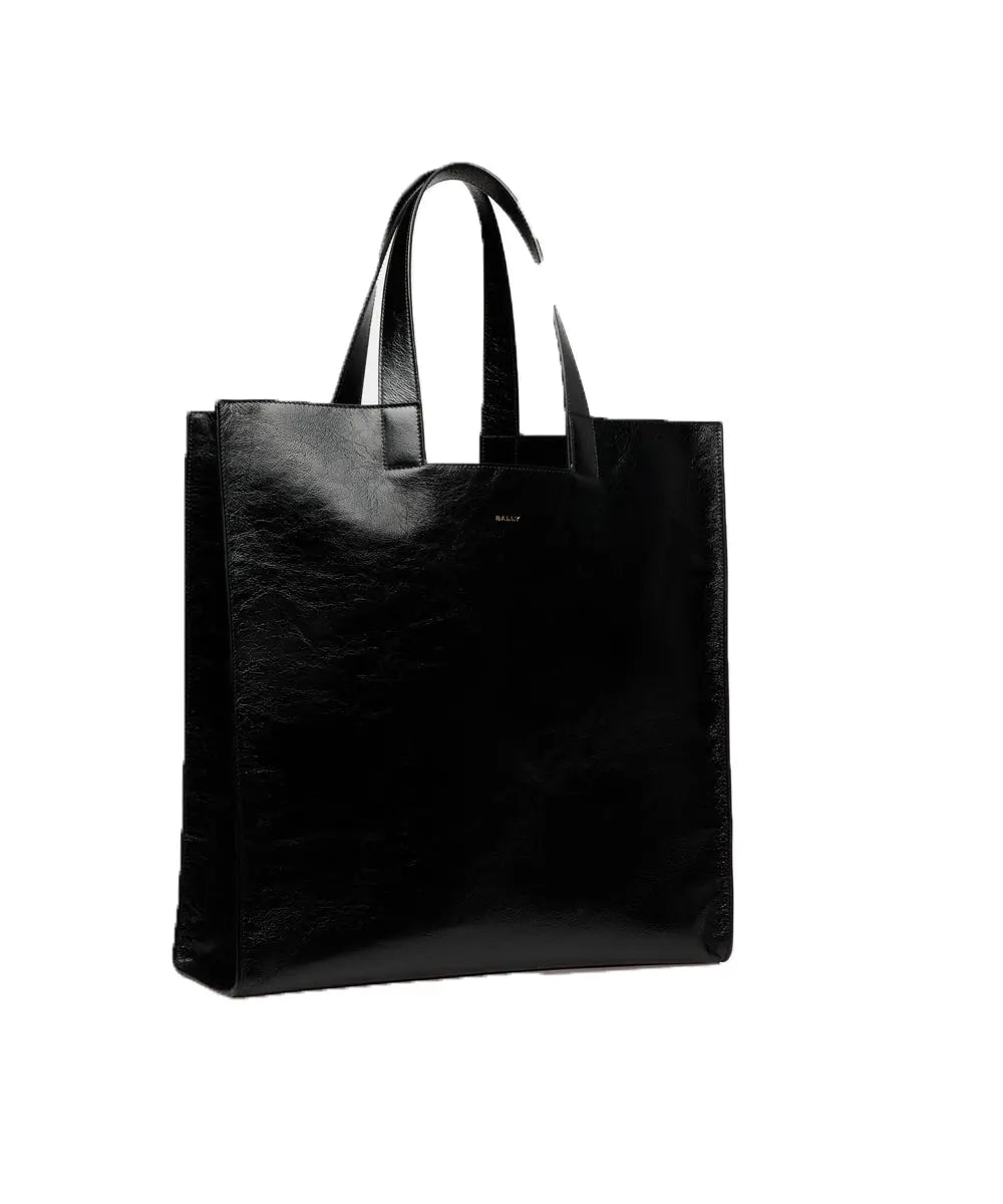 Easy Tote In Black Leather Bag Bolsaz