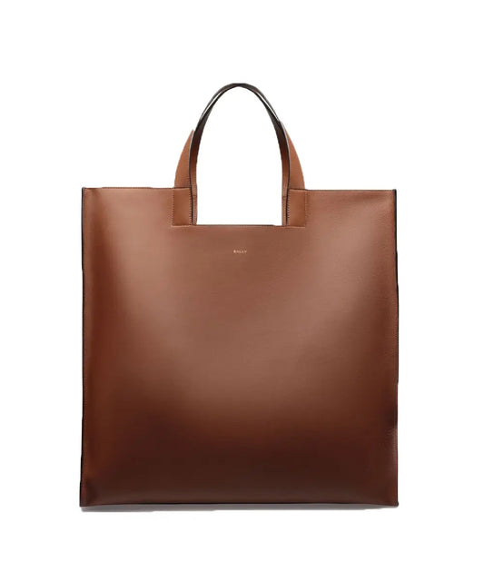 Easy Tote In Brown Leather Bag Bolsaz