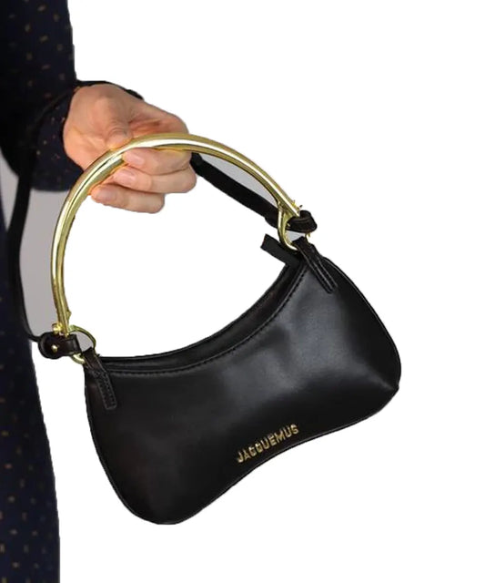 Jacquemus Le Bisou Shoulder Bag in Black
