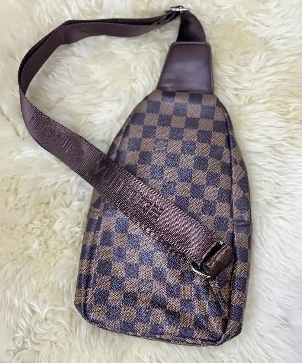 Louis Vuitton Checkered Sling Bag Bolsaz