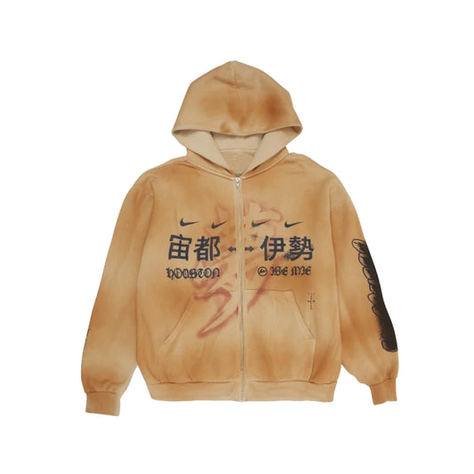 Travis Scott Cactus Jack x Fragment x Nike Houston To Ise Mie Zip Hoodie