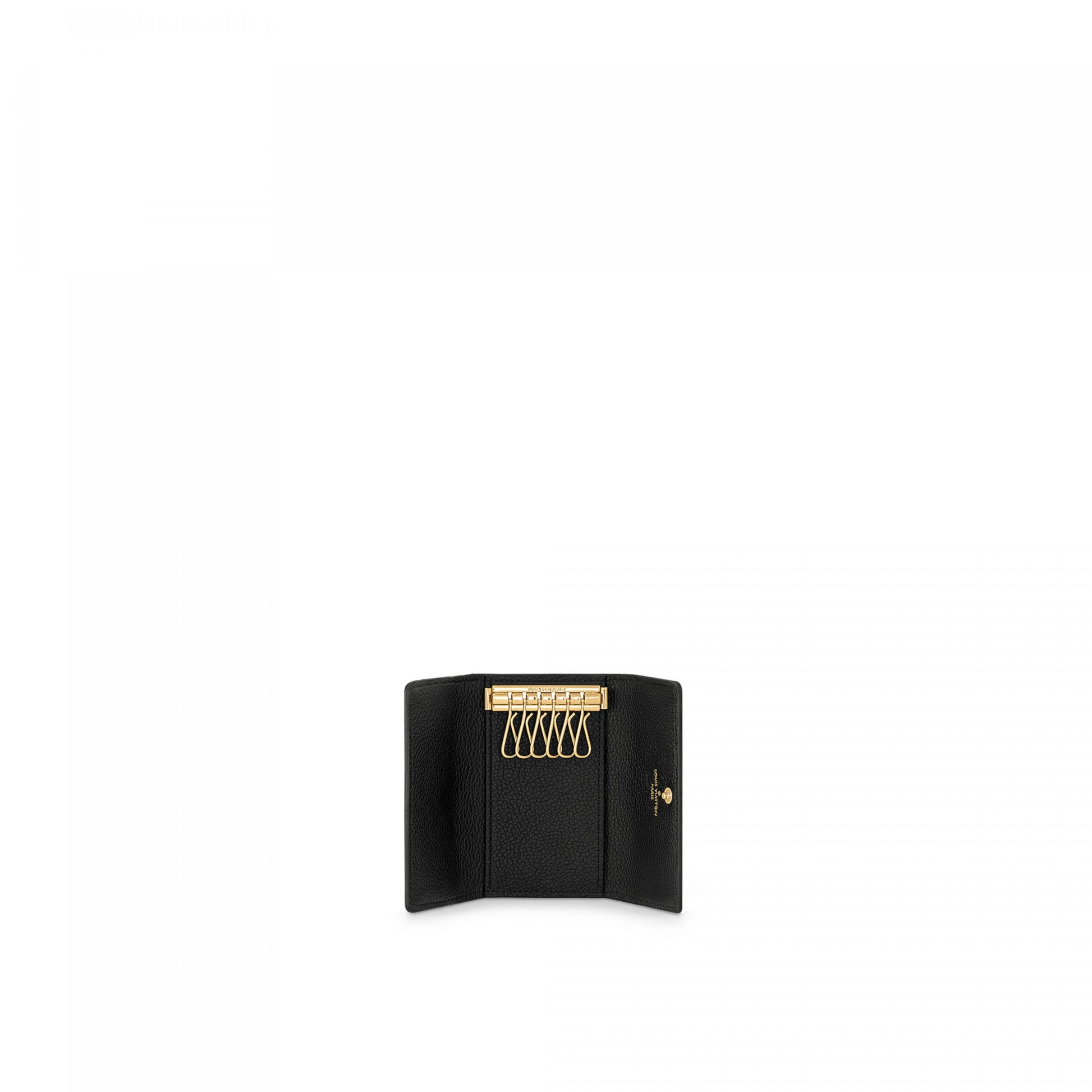 Louis Vuitton 6 Key Holder Black