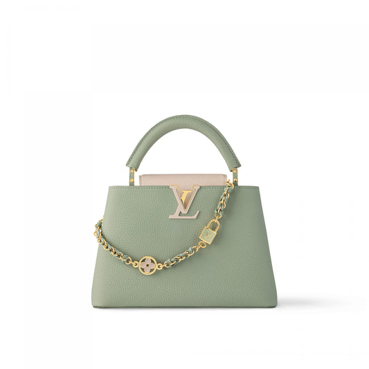 Louis Vuitton M24471 Capucines BB Jade Green