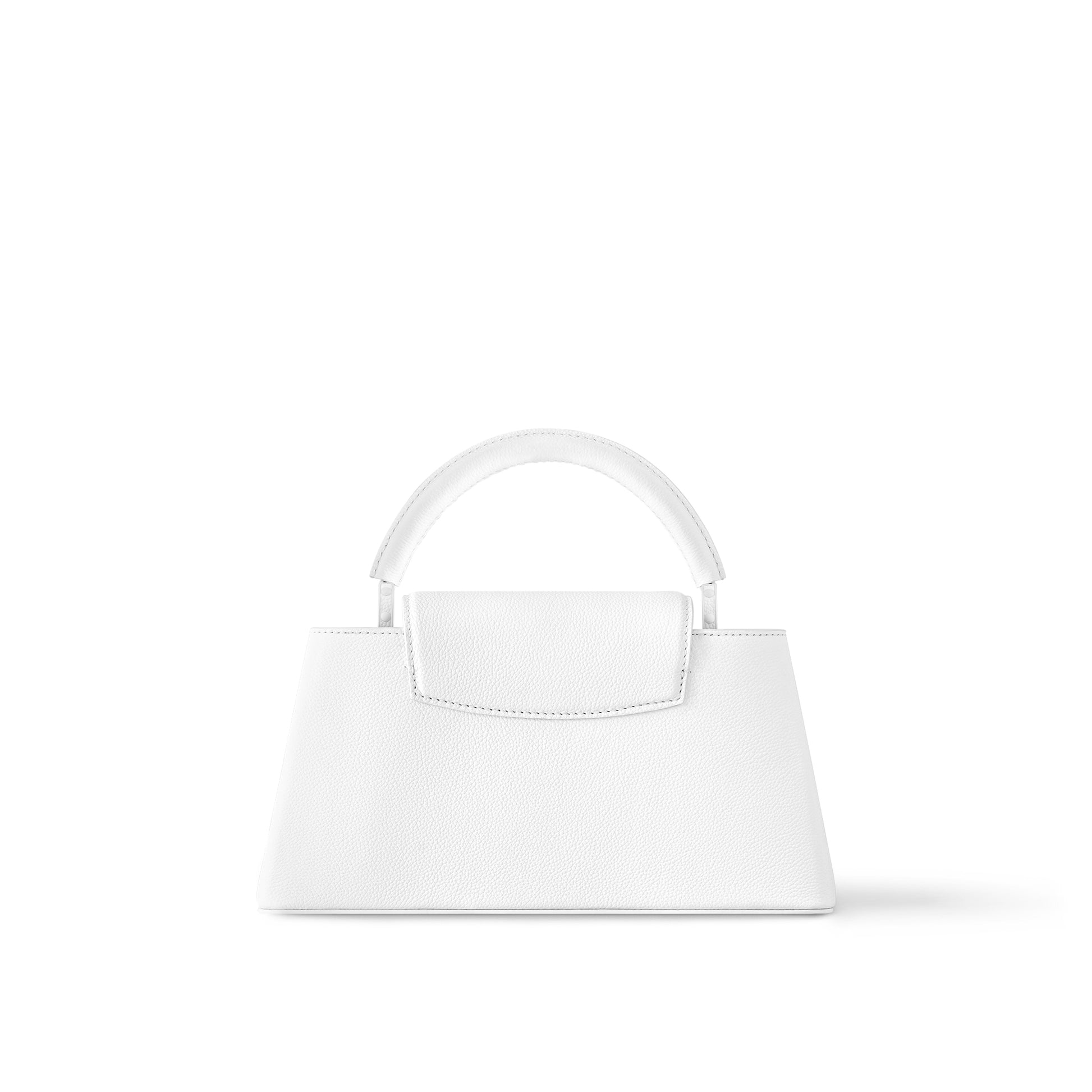 Louis Vuitton Capucines East-West MM Optic White Handbag