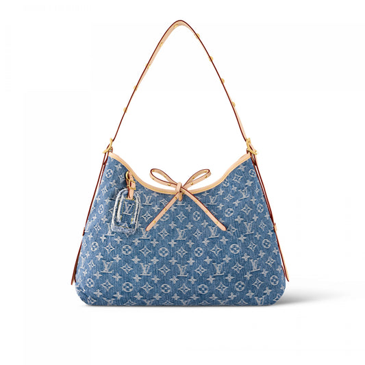 Louis Vuitton Denim Blue CarryAll MM