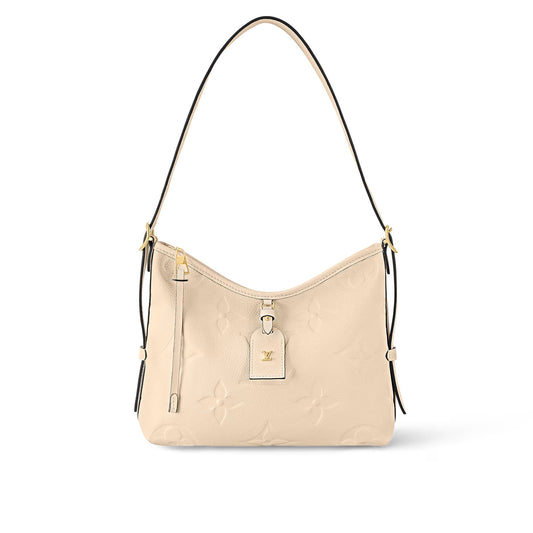 Louis Vuitton Crème Beige M46293 CarryAll PM Handbag