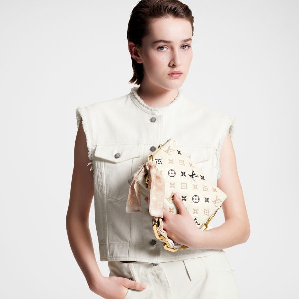 Louis Vuitton Beige Coussin BB Bag