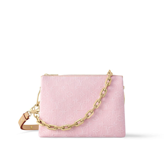 Louis Vuitton Coussin PM Washed Pink Bag