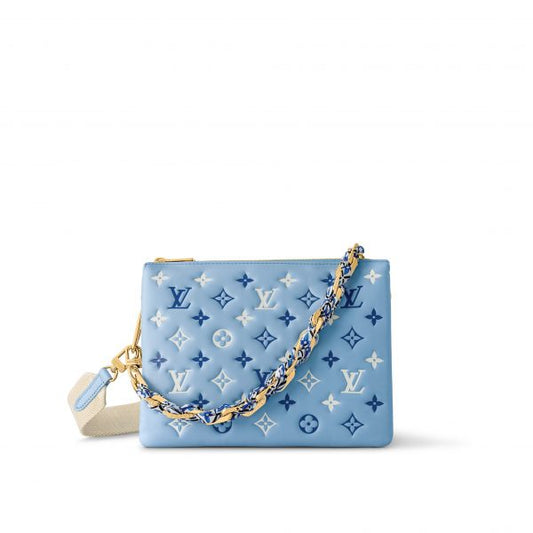 Louis Vuitton Coussin PM Blue Bag
