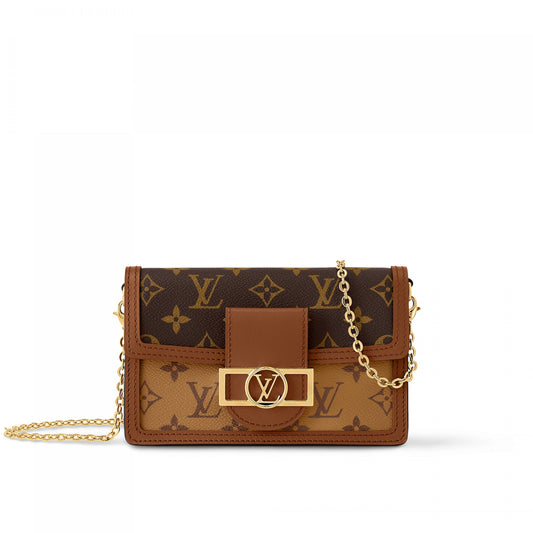 Louis Vuitton Dauphine Chain Wallet