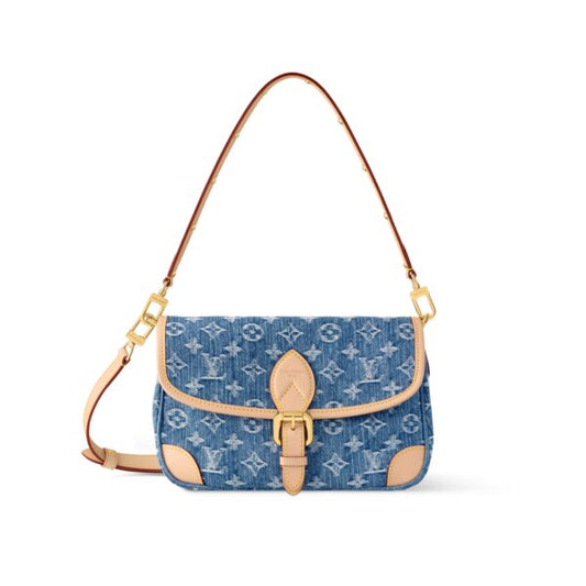 Louis Vuitton Diane Denim Blue