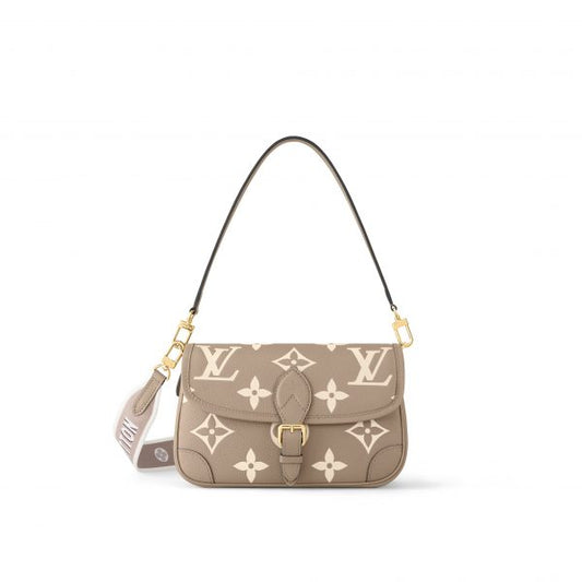Louis Vuitton Diane Tourterelle Beige Cream Handbag