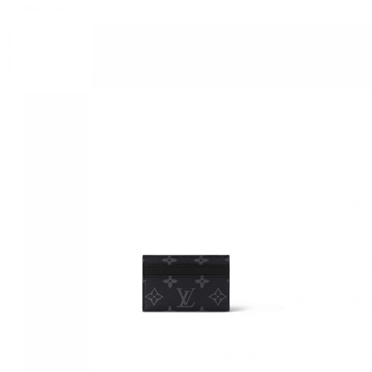 Louis Vuitton Double Card Holder Monogram Eclipse