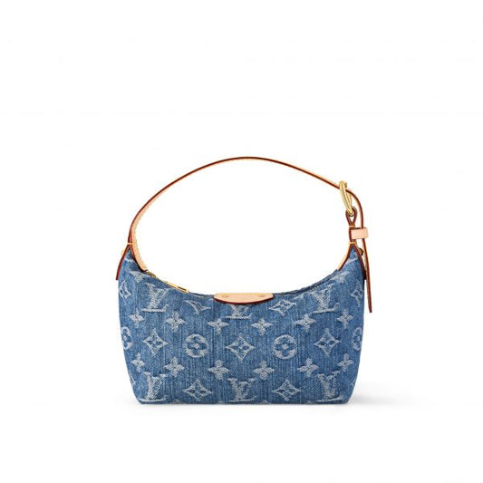 Denim Blue Hills Pochette Bag