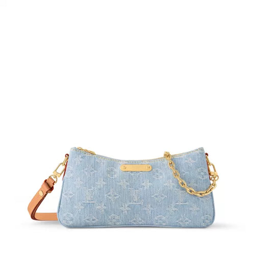 Louis Vuitton Liv Pochette Sky Blue Bag