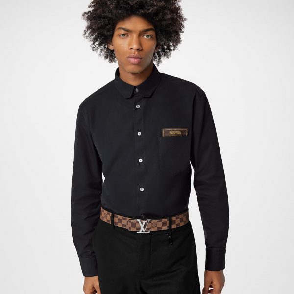 Brown LV Initiales 40mm Reversible Belt