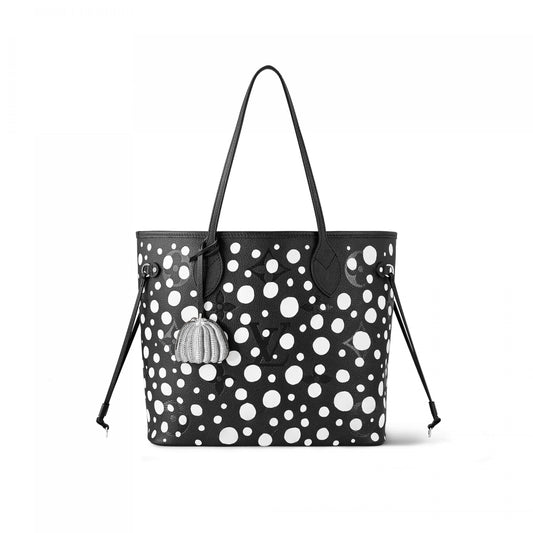 LV x YK Neverfull MM Bag