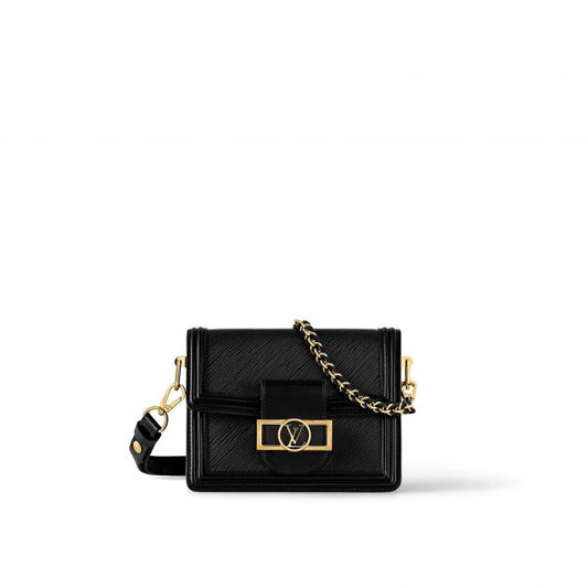 Louis Vuitton Mini Dauphine Black Epi Leather